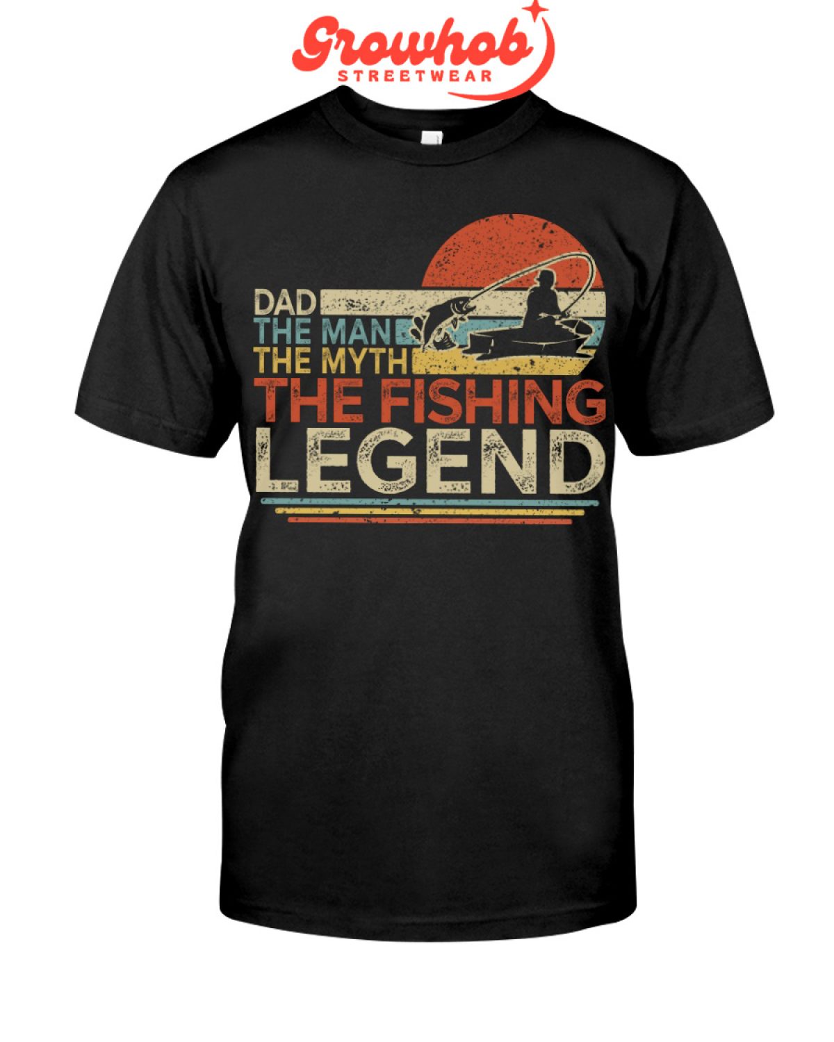 Dad Is My Fishing Legend, Surprising Dad With A T-Shirt