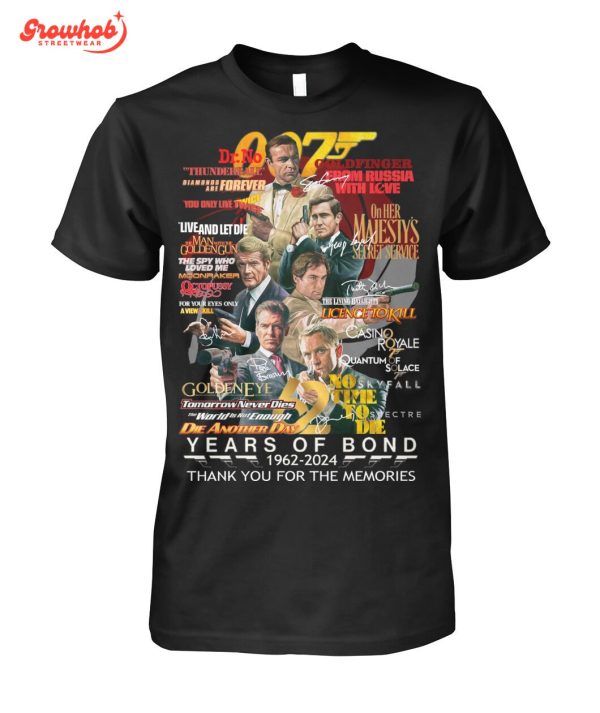 007 James Bond Film Series Fan T-Shirt