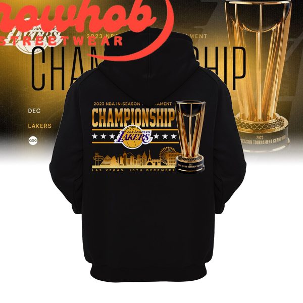 2023 NBA In Season Tournament Champions Lakers Hoodie T Shirt