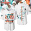 2023 AFC Champions Miami Dolphins Green Baseball Jersey