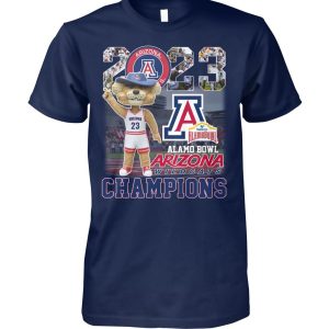 Arizona Wildcats Alamo Bowl Champions 2023 Hoodie Shirts White