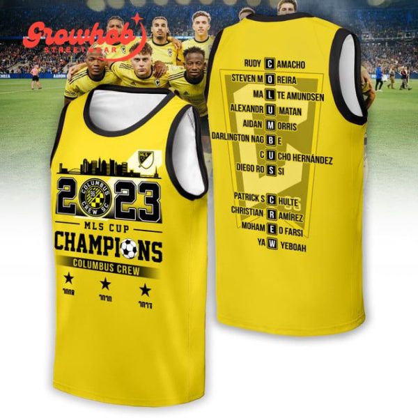 2023 Columbus Crew Soccer Champions Yellow Edition Hoodie Shirts