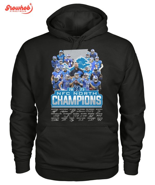 2023 Detroit Lions NFC Champions Proud Fan T-Shirt