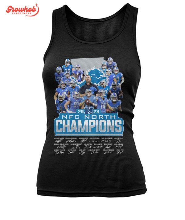 2023 Detroit Lions NFC Champions Proud Fan T-Shirt