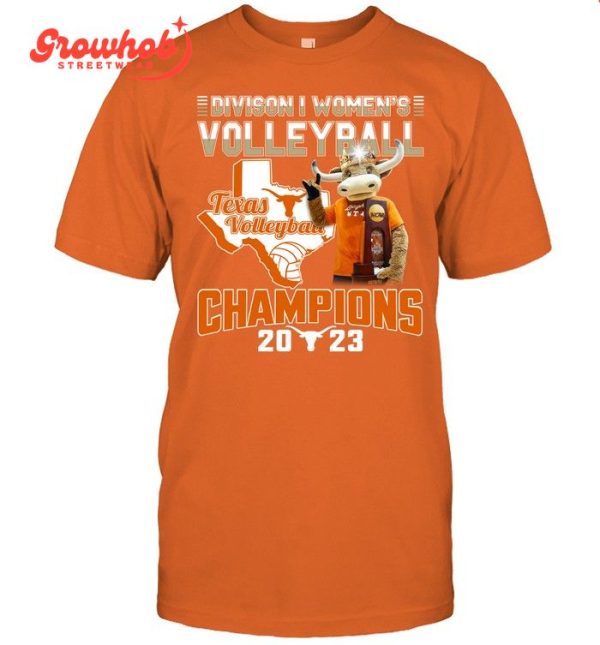 2023 Volleyball Champions Texas Longhorns T-Shirt