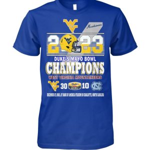 West Virginia Mountaineers Champions 2023 Hoodie Shirts