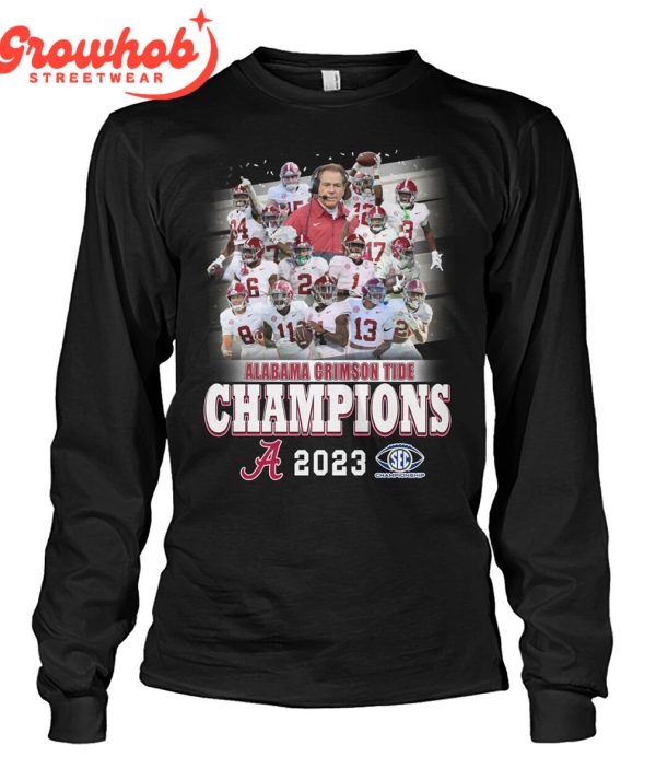 Alabama Crimson Tide Champions 2023 T-Shirt