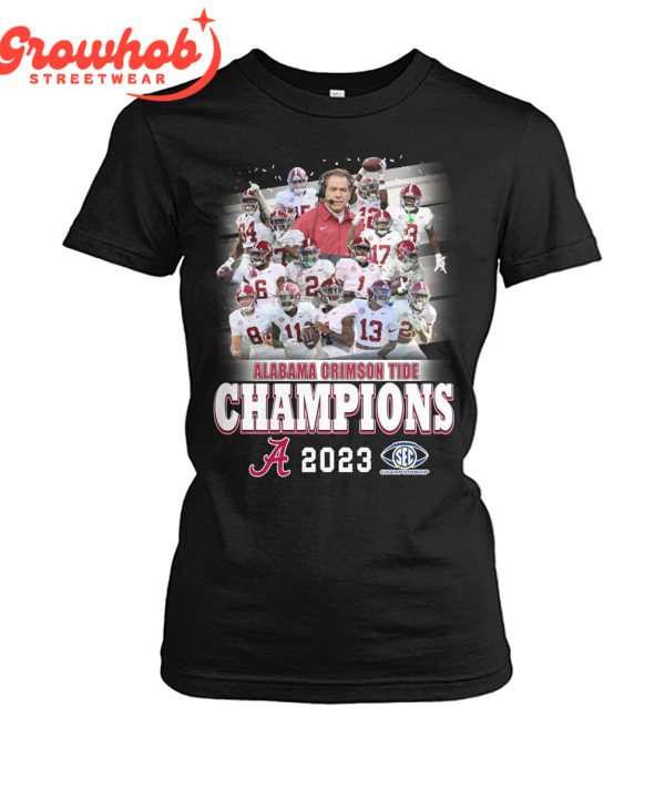 Alabama Crimson Tide Champions 2023 T-Shirt