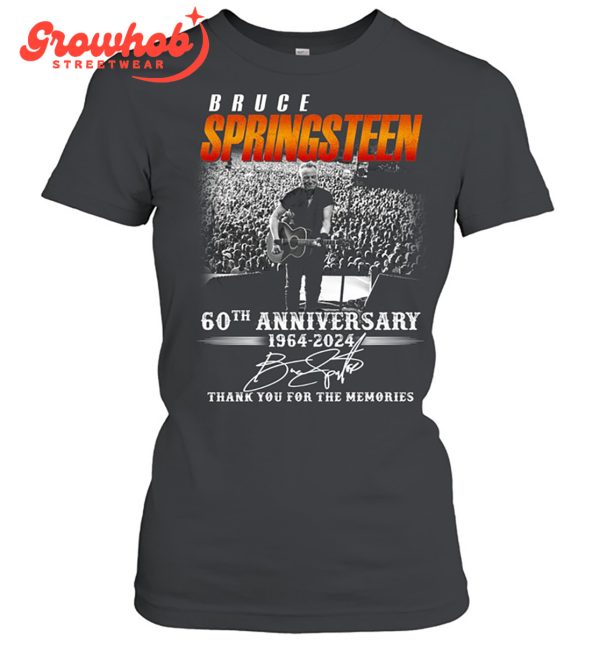 Bruce Springsteen 60th Anniversary 1964-2024 T-Shirt