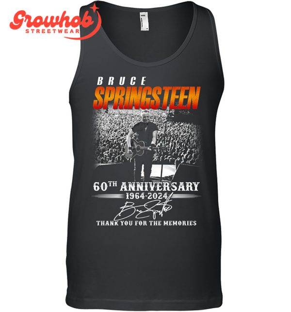 Bruce Springsteen 60th Anniversary 1964-2024 T-Shirt