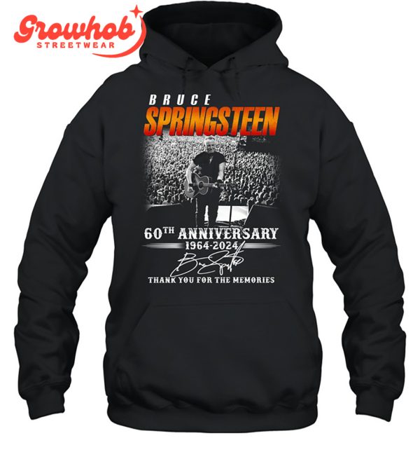 Bruce Springsteen 60th Anniversary 1964-2024 T-Shirt