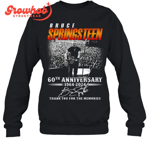 Bruce Springsteen 60th Anniversary 1964-2024 T-Shirt