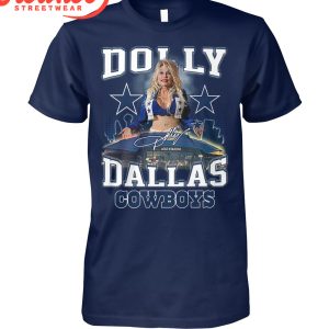 Dolly Parton Dallas Cowboys Cheerleader NFL Show T-Shirt