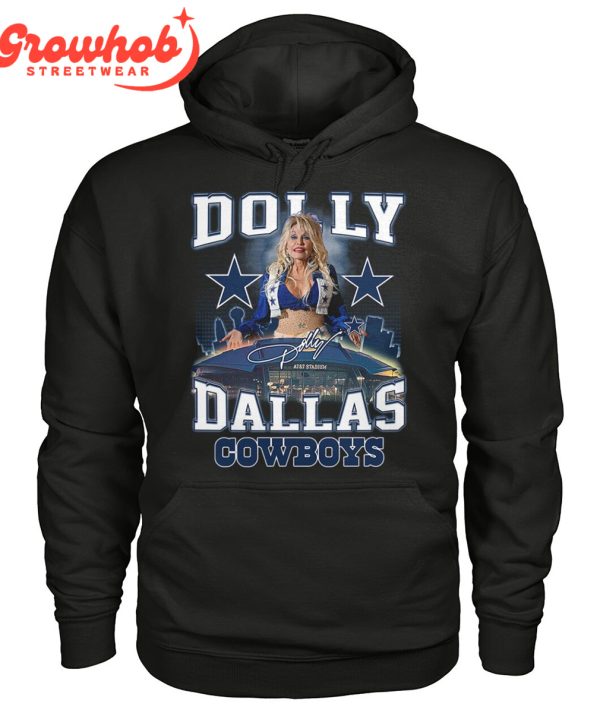 Dolly Parton Dallas Cowboys Cheerleader NFL Show T-Shirt