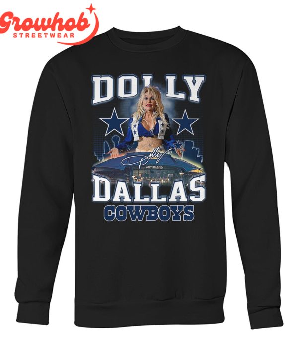 Dolly Parton Dallas Cowboys Cheerleader NFL Show T-Shirt