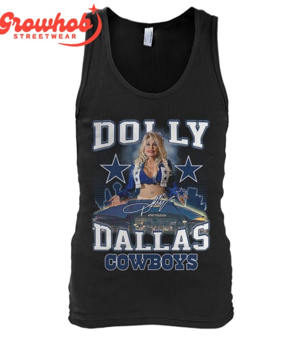 Dolly Parton Dallas Cowboys Cheerleader NFL Show T-Shirt