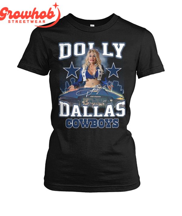 Dolly Parton Dallas Cowboys Cheerleader NFL Show T-Shirt