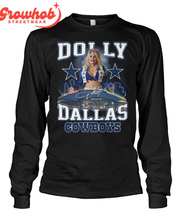 Dolly Parton Dallas Cowboys Cheerleader NFL Show T-Shirt