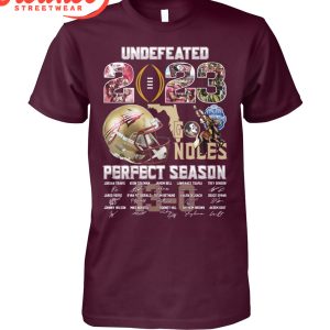Florida State Seminoles Perfect Undefeated Season 2023 Go Noles T-Shirt