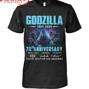 Godzilla 1954-2024 70th Anniversary Hoodie Shirts