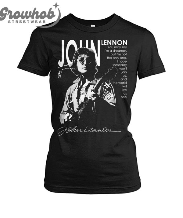 John Lennon I’m Not The Only One Dreamer T-Shirt