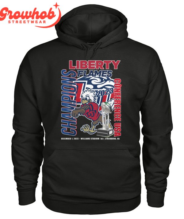Liberty Flames 2023 Conference USA Champions T-Shirt