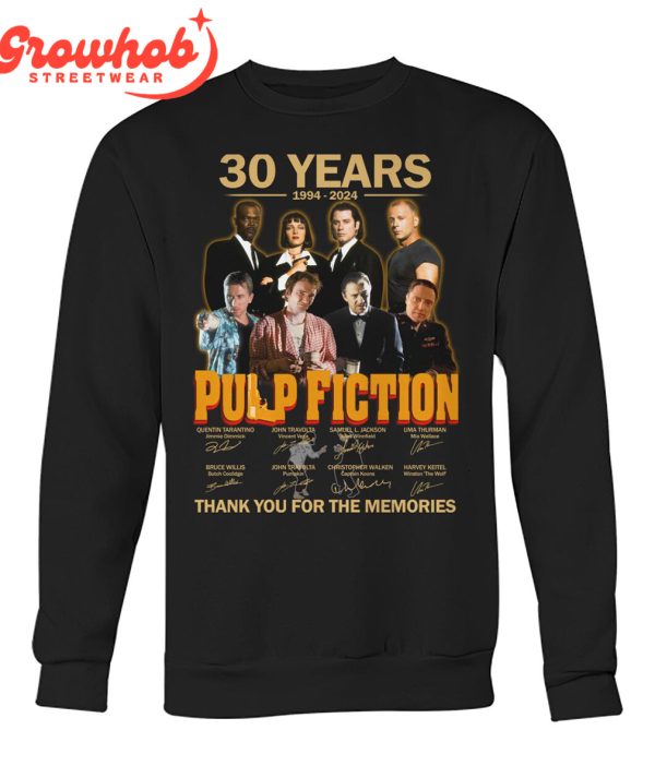Pulp Fiction 30 Years Of Memories 1994-2024 T-Shirt