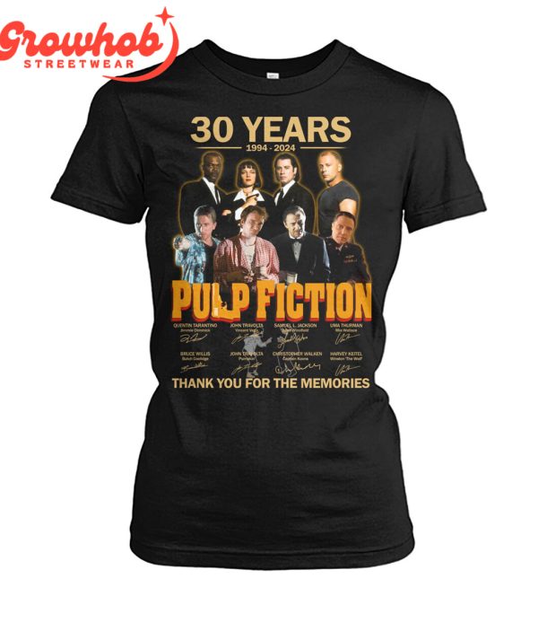 Pulp Fiction 30 Years Of Memories 1994-2024 T-Shirt