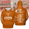 Texas Longhorns 2023 Big 12 Conference Champions Orange Version Hoodie Shirts