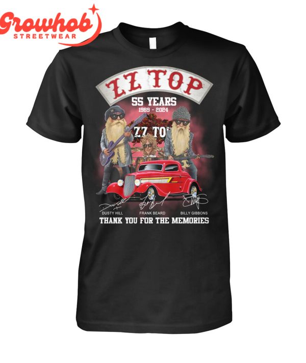 ZZ Top 55 Years Of Memories T-Shirt