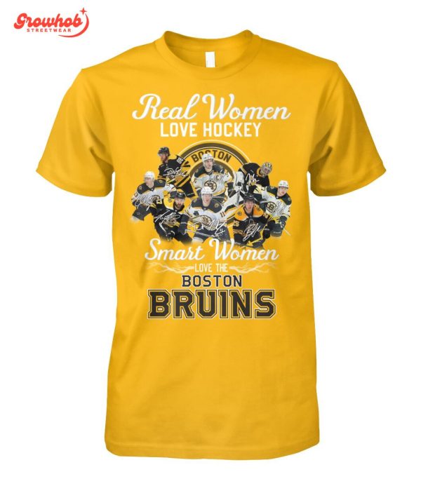 Boston Bruins Smart Women Love The Bruins T-Shirt