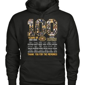 Boston Bruins Years Of 1924-2024 The Memories T-Shirt
