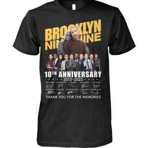 Brooklyn Nine-Nine Andre Braugher 10 Years Of Memories T-Shirt