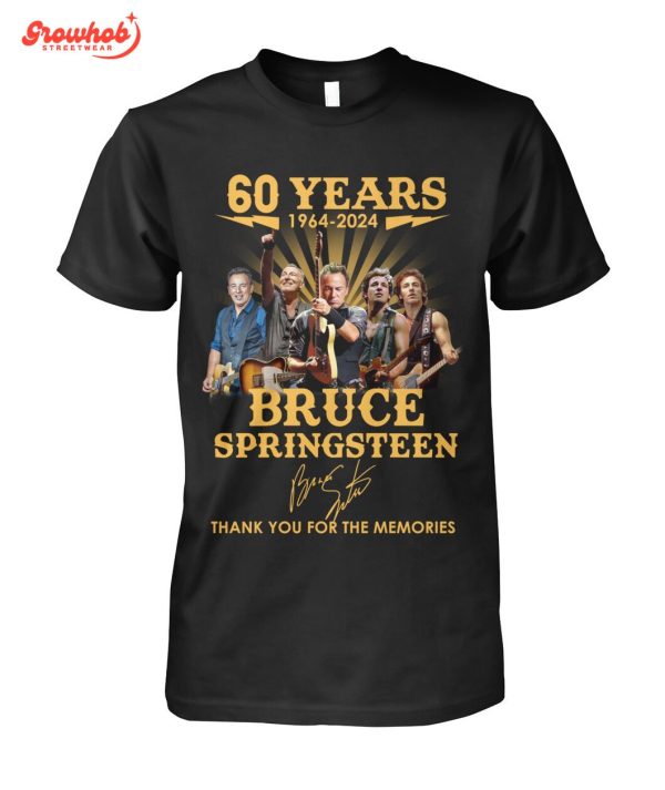 Bruce Springsteen 60 Years Of The Memories T-Shirt