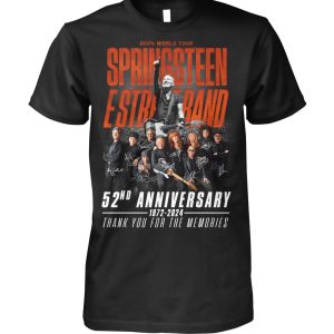 Bruce Springsteen 60 Years Of The Memories T-Shirt
