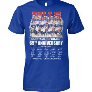Buffalo Bills 65th Anniversary Memories Victory T-Shirt