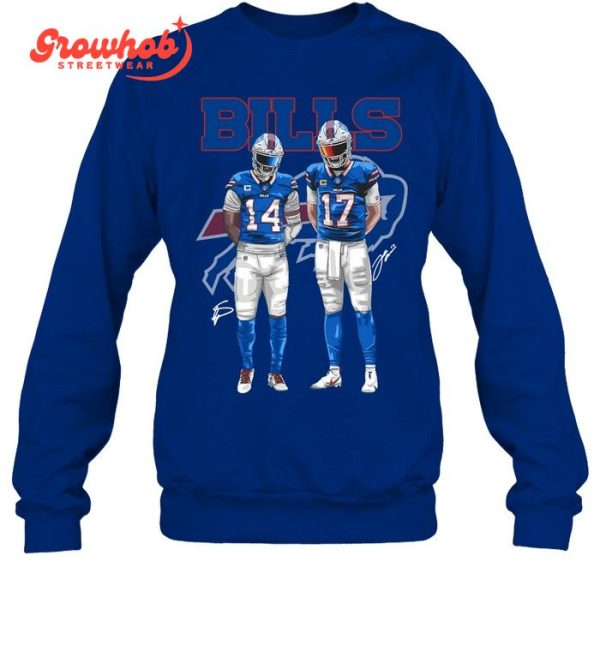 Buffalo Bills Joshua Allen Stefon Diggs Duo T-Shirt