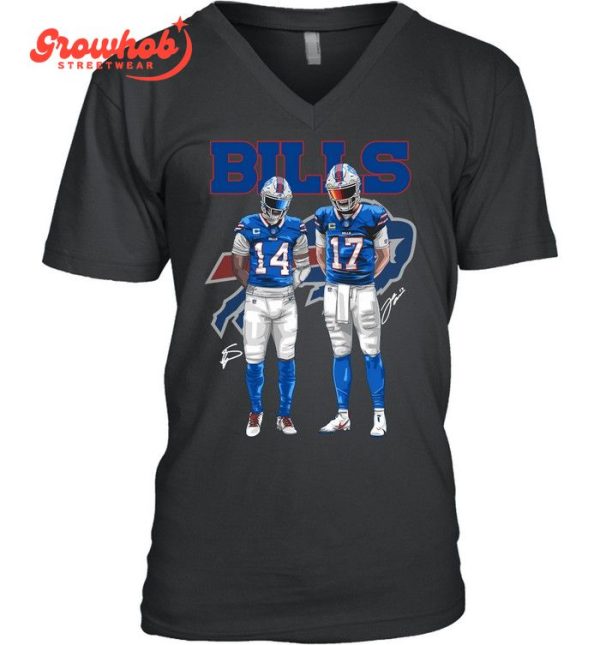 Buffalo Bills Joshua Allen Stefon Diggs Duo T-Shirt