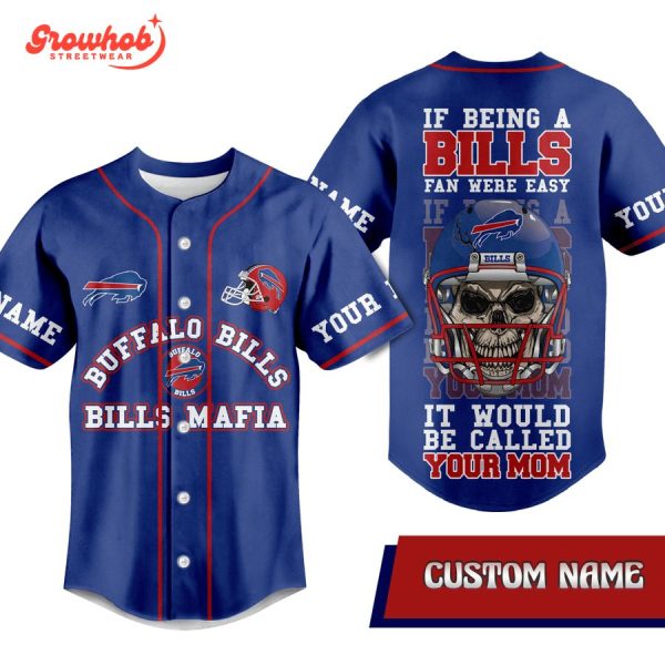 Buffalo Bills Mafia Personalized Baseball Jersey