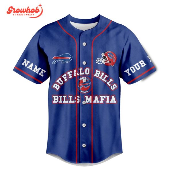 Buffalo Bills Mafia Personalized Baseball Jersey