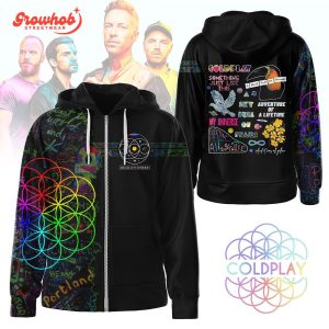 Coldplay 28 Years 1996-2024 Music Of The Spheres T-Shirt