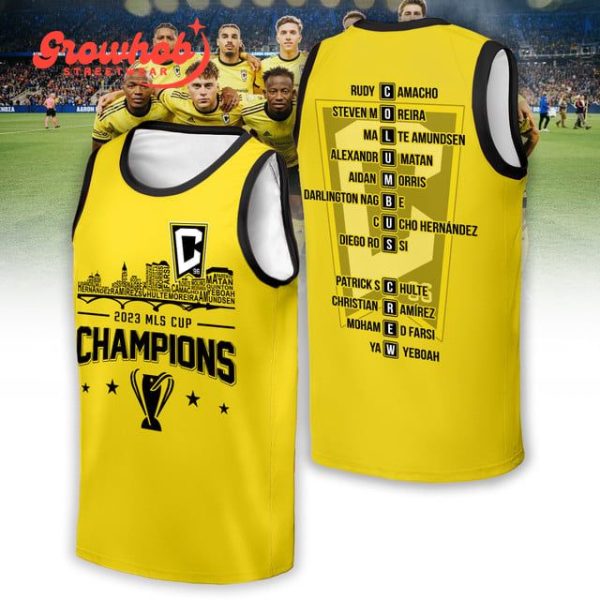 Columbus Crew 2023 MLS Cup Champions Hoodie Shirts Yellow Design