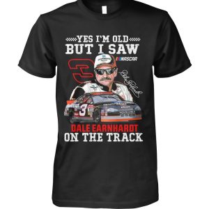 Dale Earnhardt On The Track NASCAR Winston Cup Series Memories T-Shirt