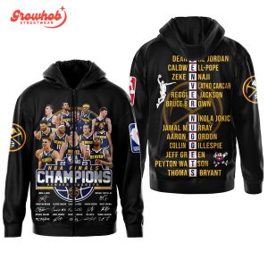 Denver Nuggets Black Version 2023 NBA Final Champions Hoodie T-Shirt