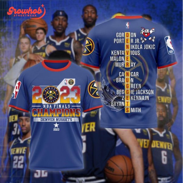 Denver Nuggets NBA Final Champions 2023 Hoodie T-Shirt