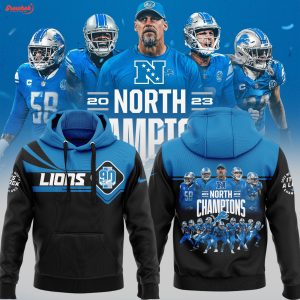 Detroit Lions NFC North Division Champions Go Lions T-Shirt