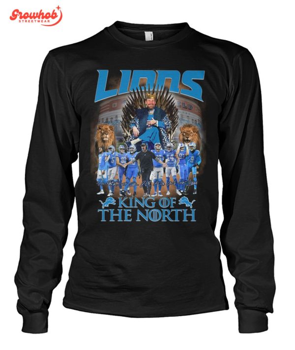 Detroit Lions King Of The North NFC Champions 2023 T-Shirt