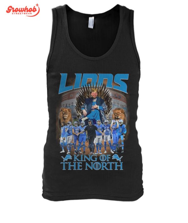 Detroit Lions King Of The North NFC Champions 2023 T-Shirt