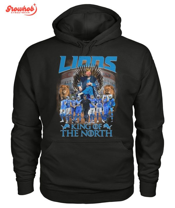 Detroit Lions King Of The North NFC Champions 2023 T-Shirt