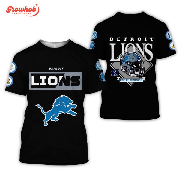 Detroit Lions North Division Black Version Hoodie Shirts